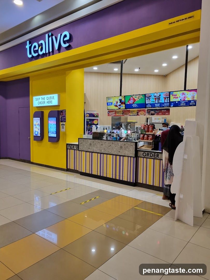 Tealive Store Interior View
