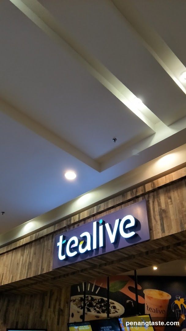 Tealive Store Interior Signage