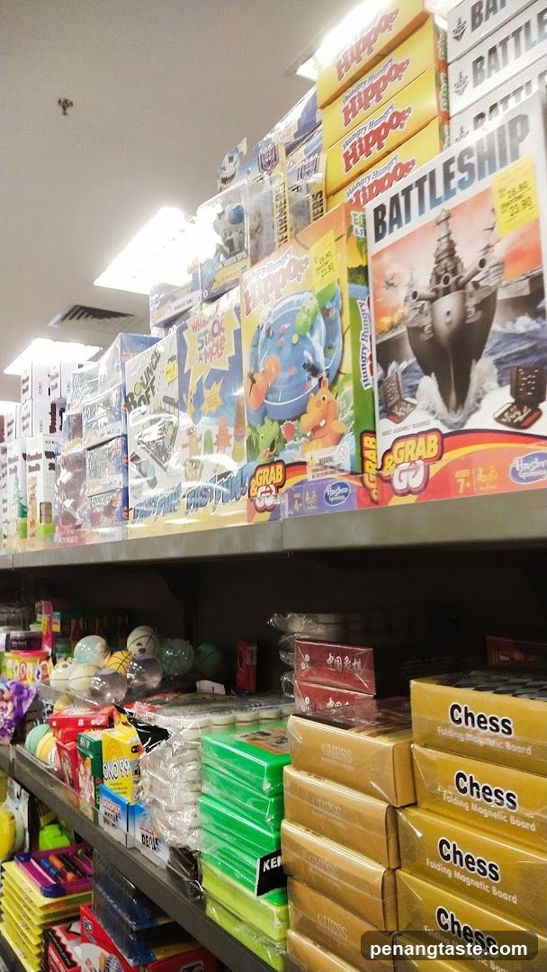 Toy and Board Game Store Interior
