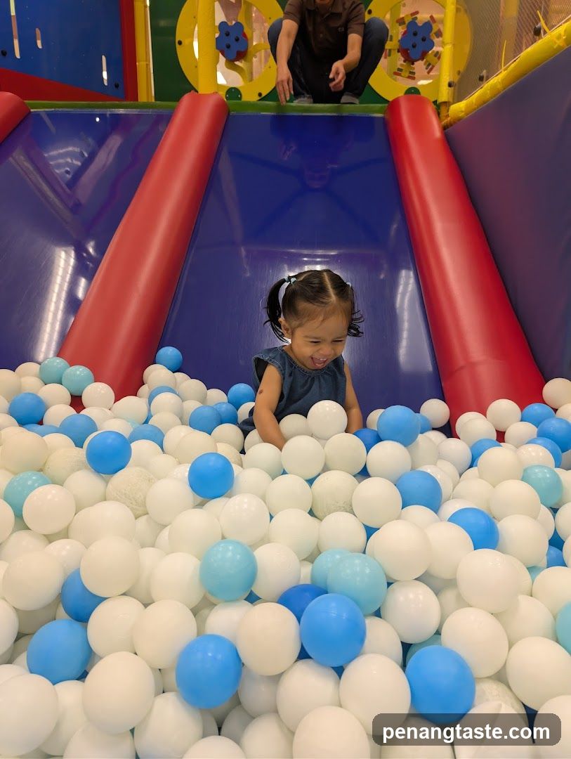 Child in Ball Pit