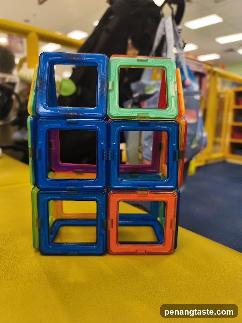 Magnetic Building Blocks Stack