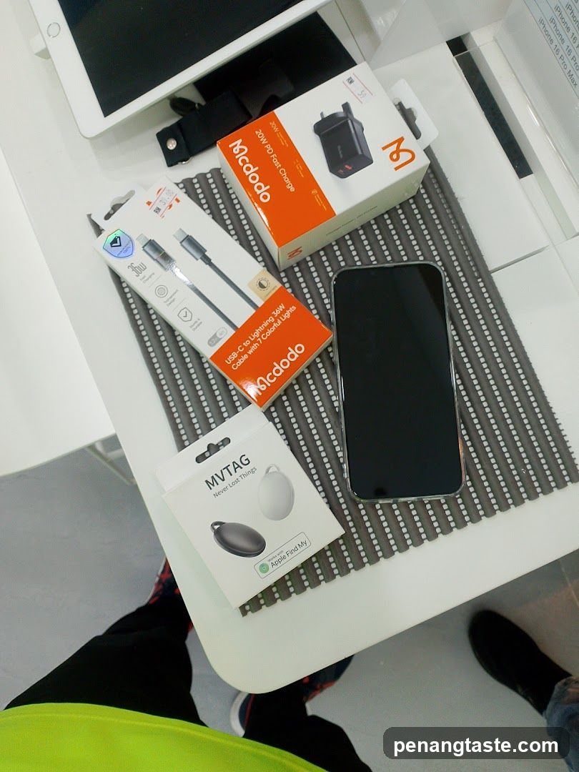 Tech Accessories Display