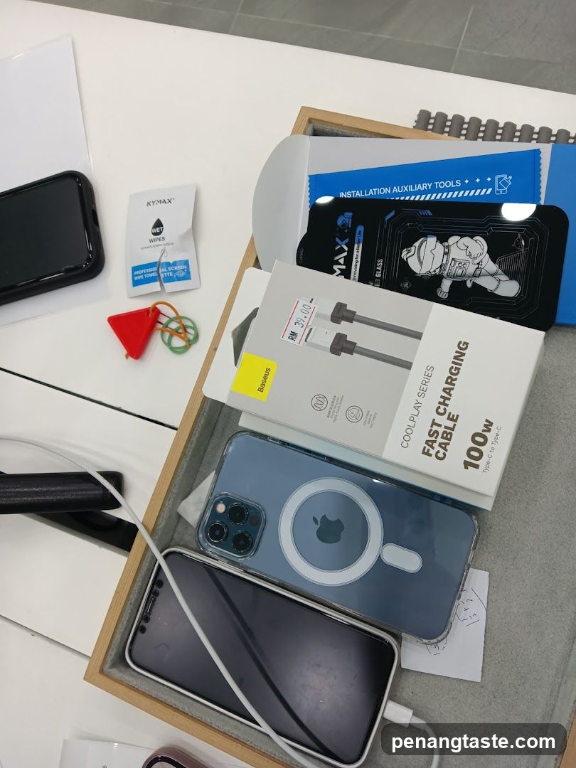 Phone Accessories Display