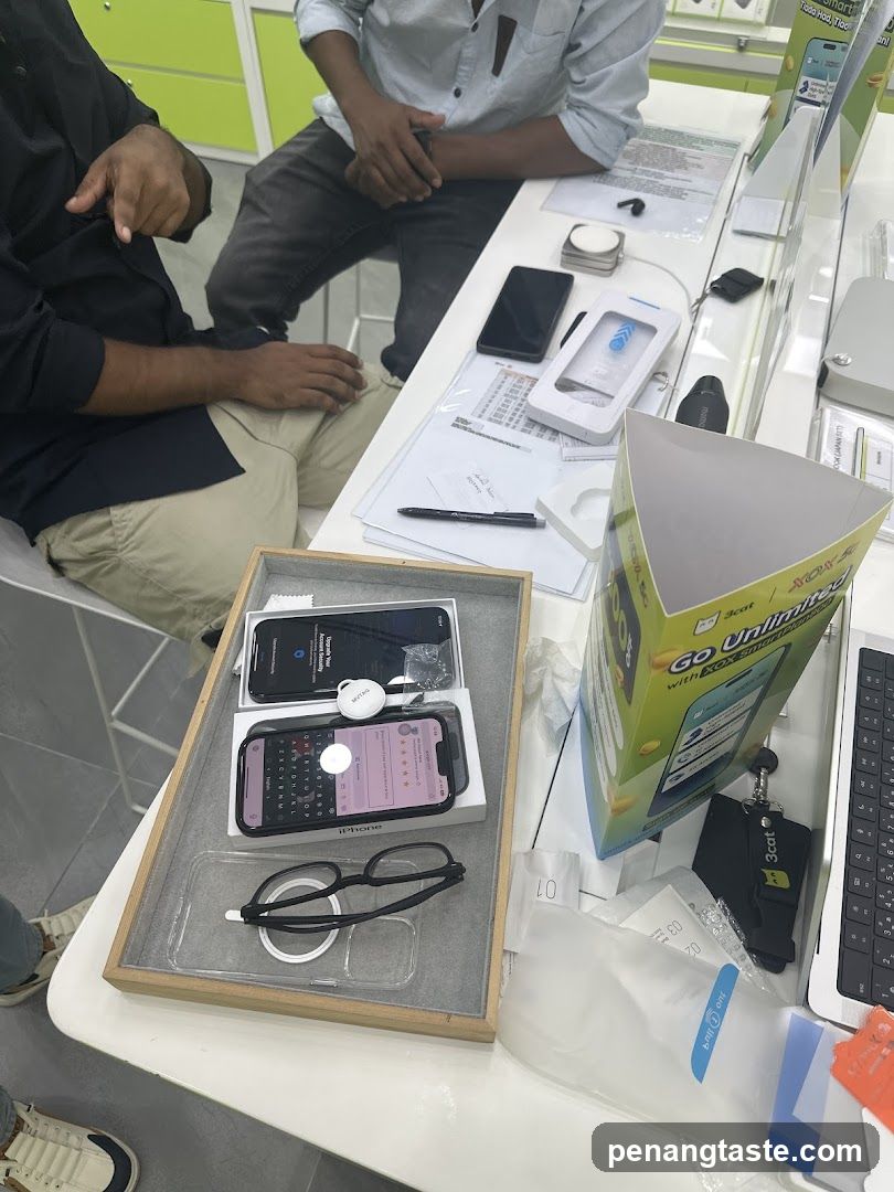 Electronics Store Interior
