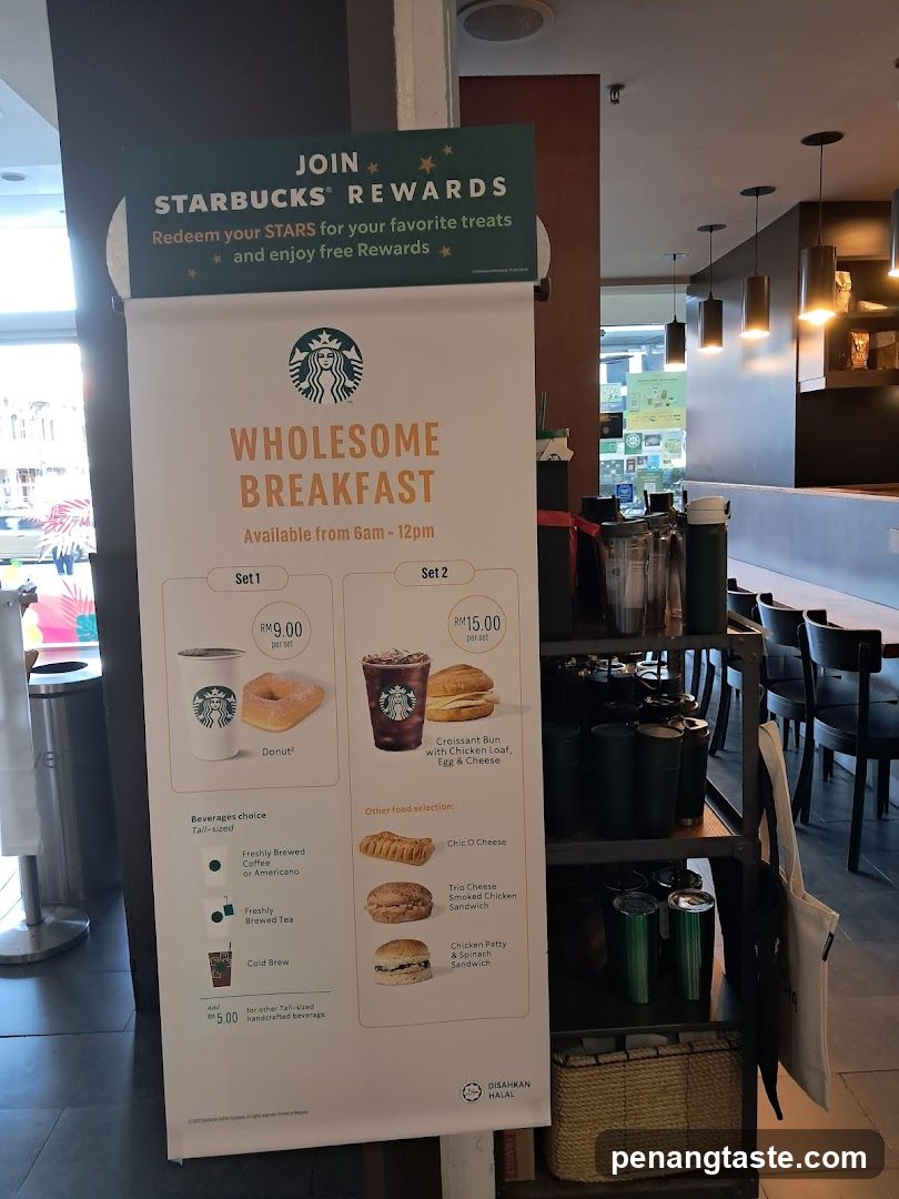 Starbucks Wholesome Breakfast Promo