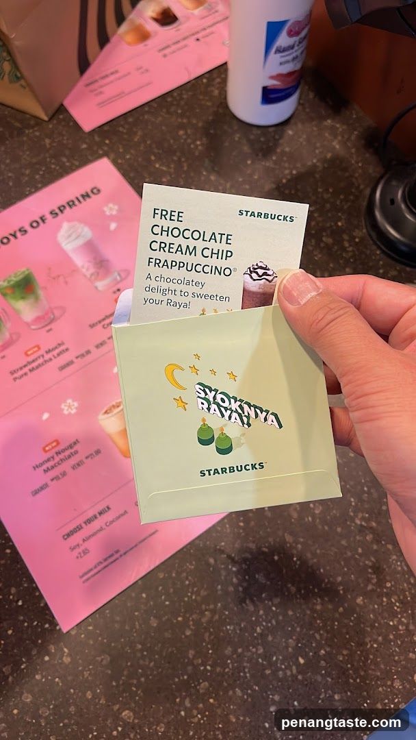 Starbucks Raya Promotion