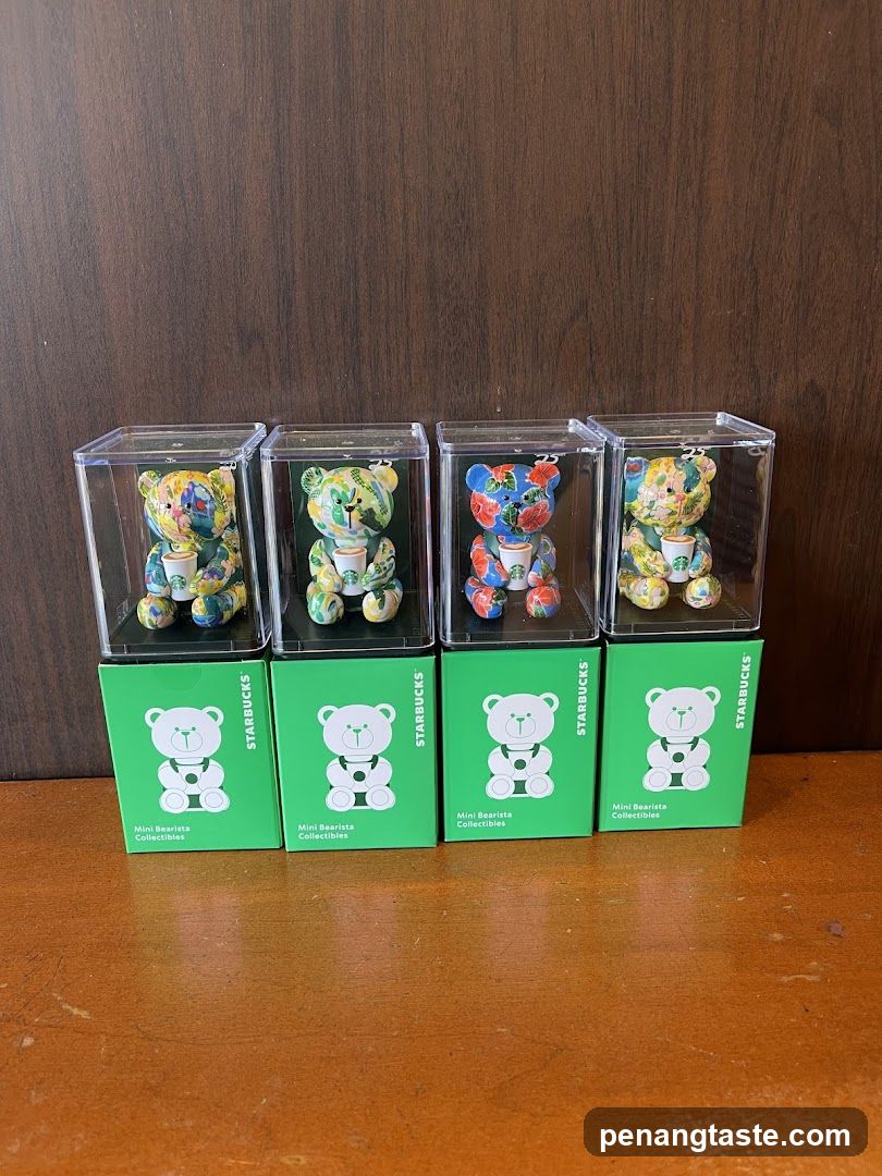 Starbucks Mini Bear Collection Display