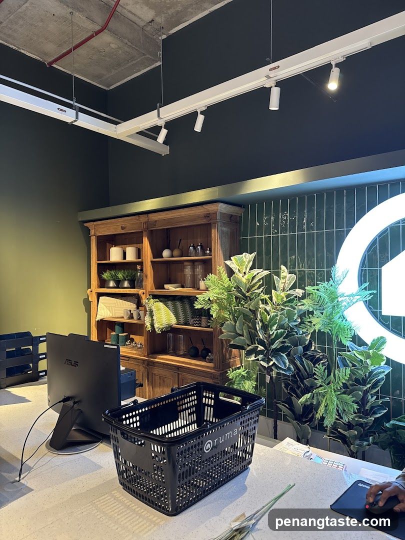 Interior of a modern workspace or cafe