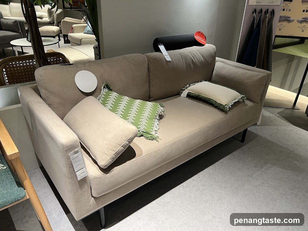Sofa in Furniture Store