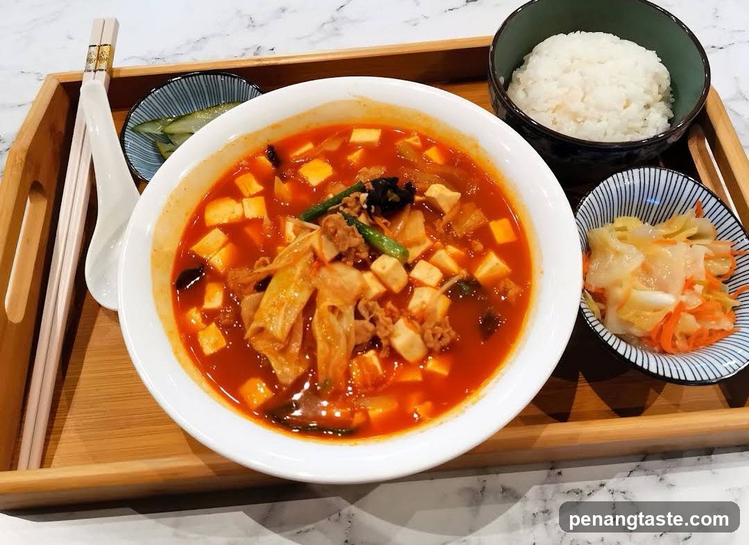 Spicy Tofu Stew Meal Set