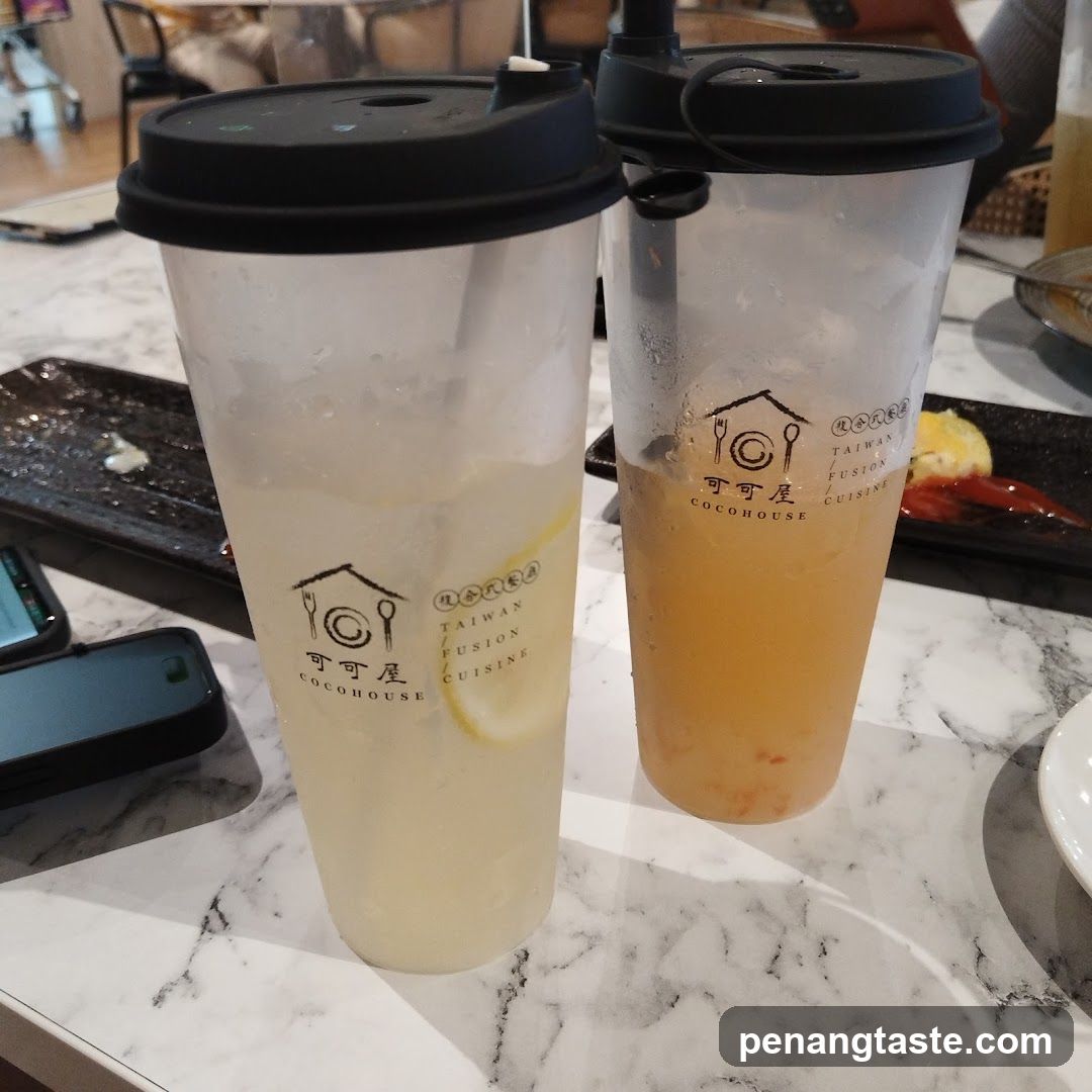 CocoHouse Drinks on Table