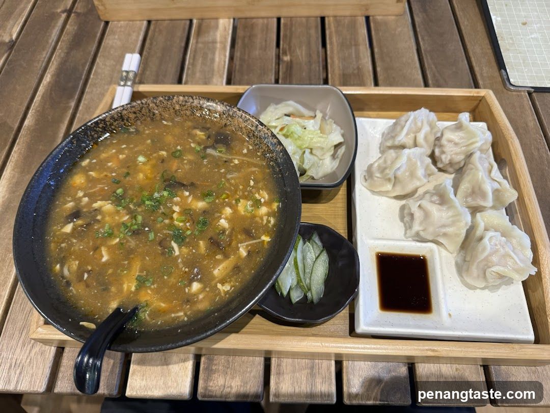Dumpling and Soup Meal