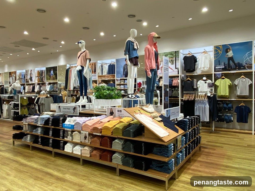 Clothing Store Interior Display