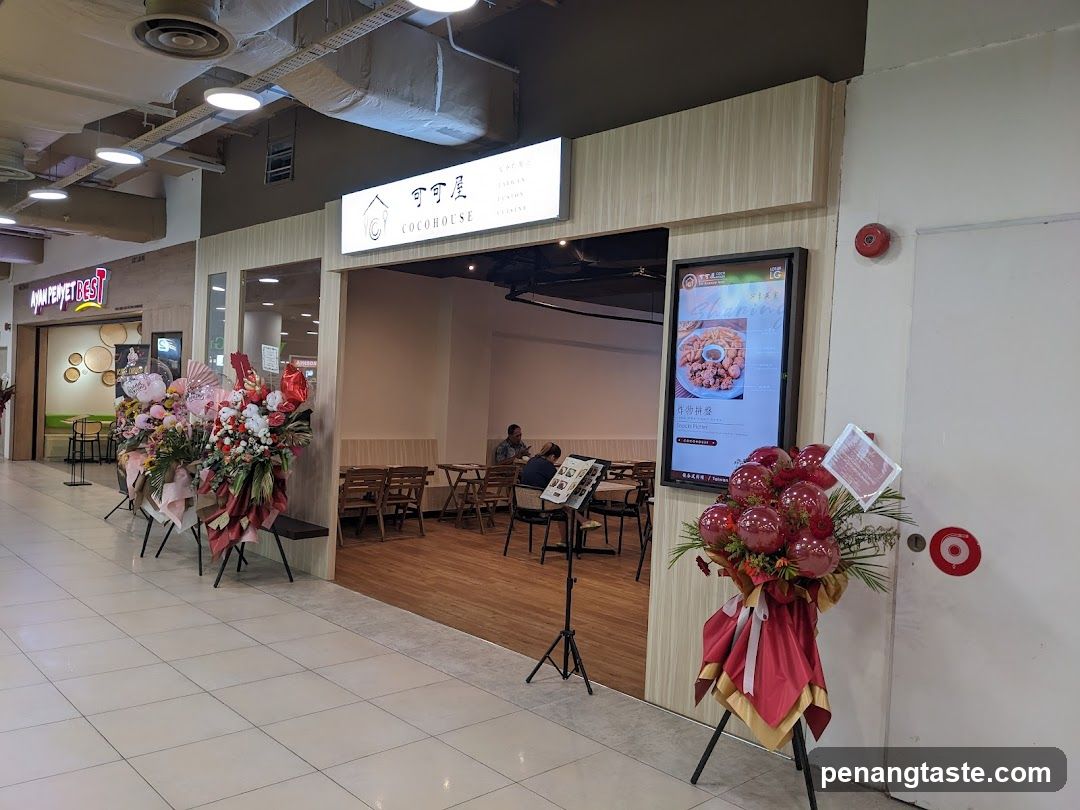 Coco House Storefront with Decorations