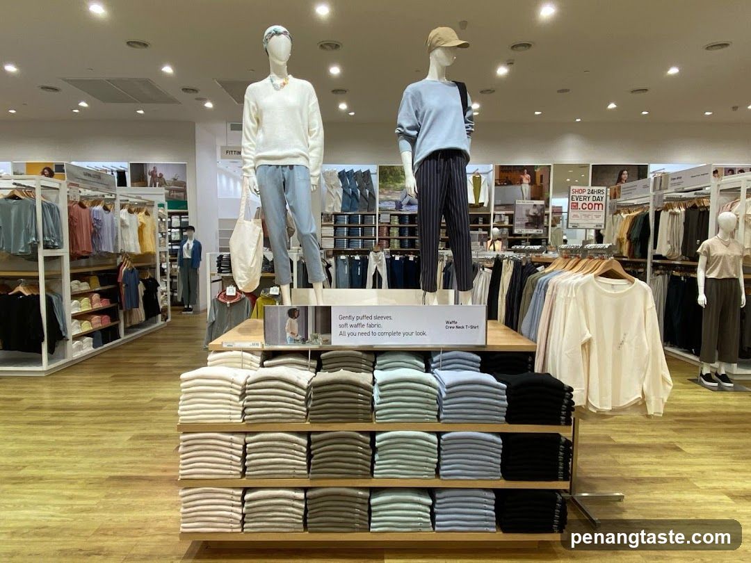 Uniqlo Store Interior Display