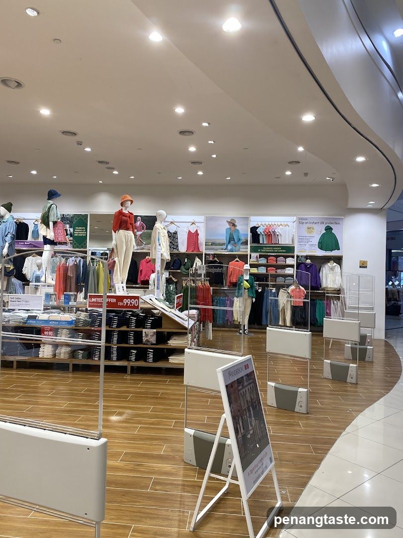 Clothing Store Interior Display