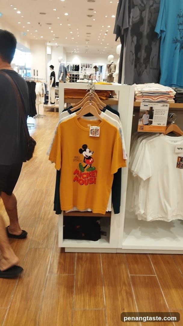 Mickey Mouse T-Shirt Display in Store