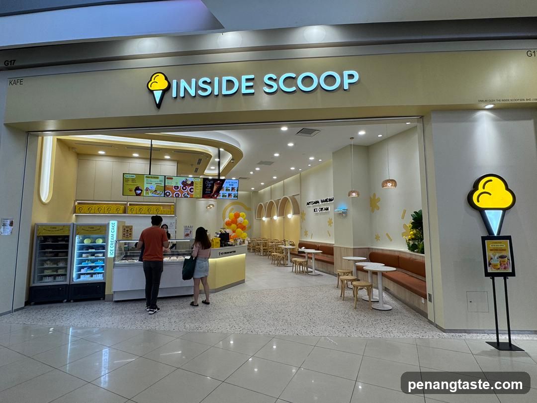 Inside Scoop Store Interior
