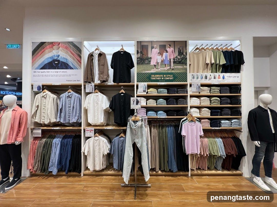 Clothing Store Interior Display