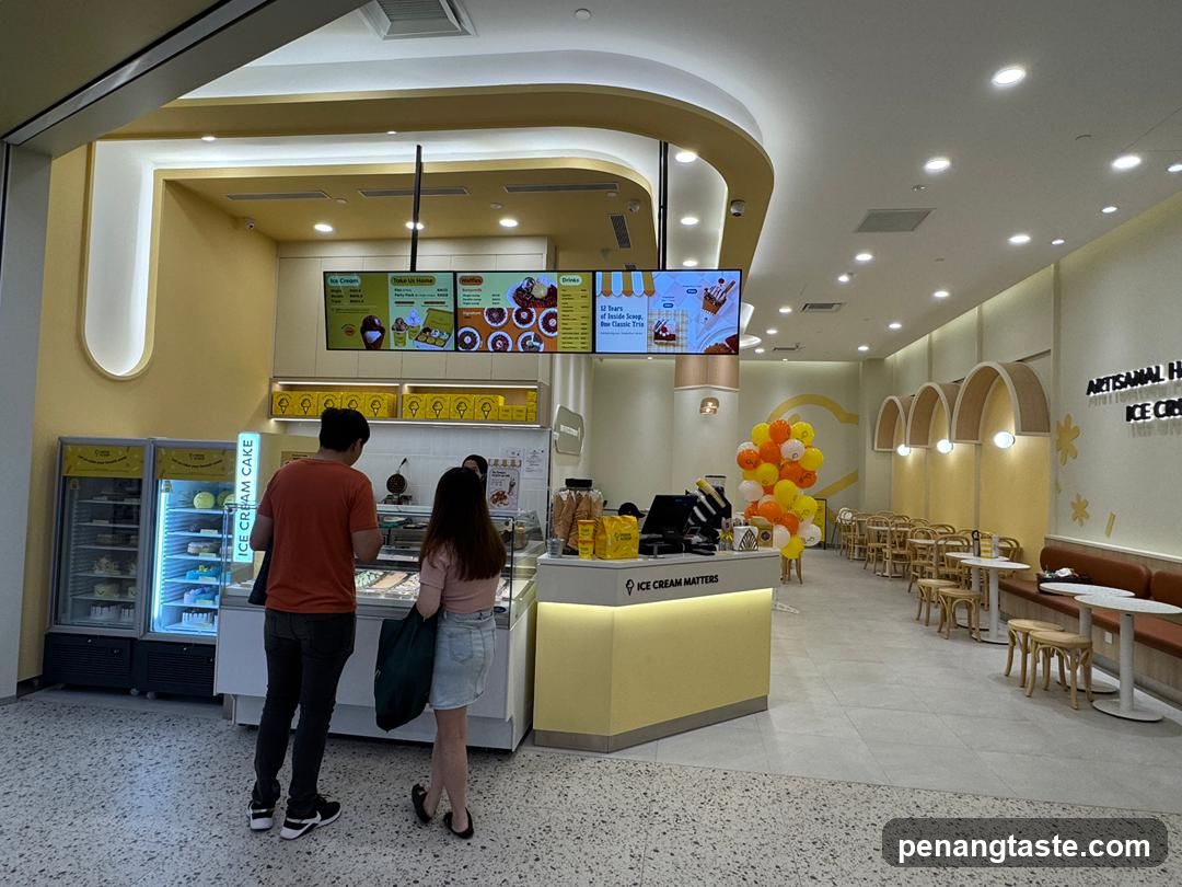 Ice Cream Shop Interior