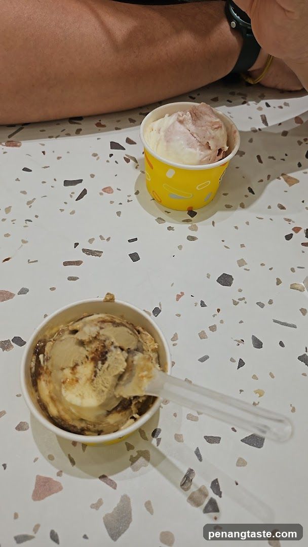 Ice Cream Cups on Table