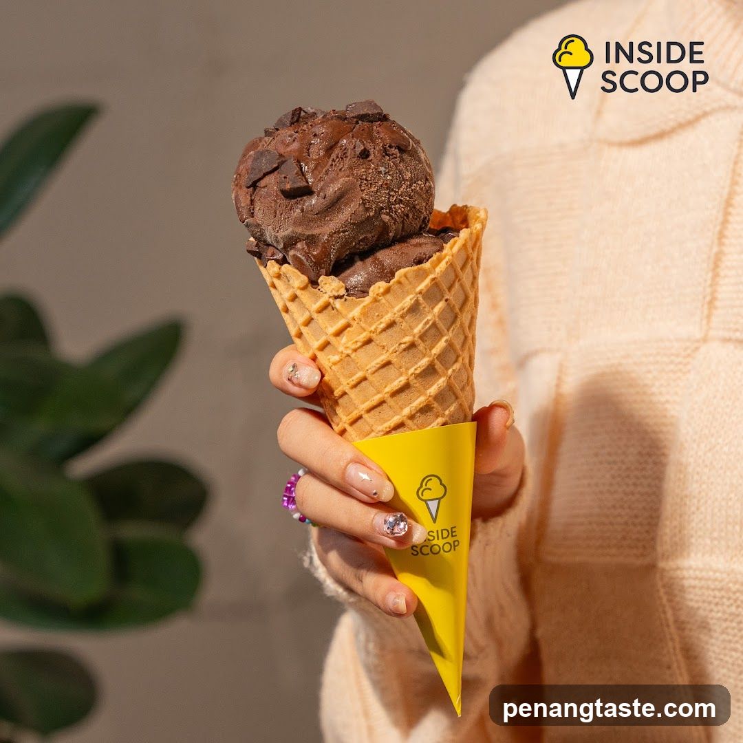 Ice Cream Cone with Yellow Wrapper