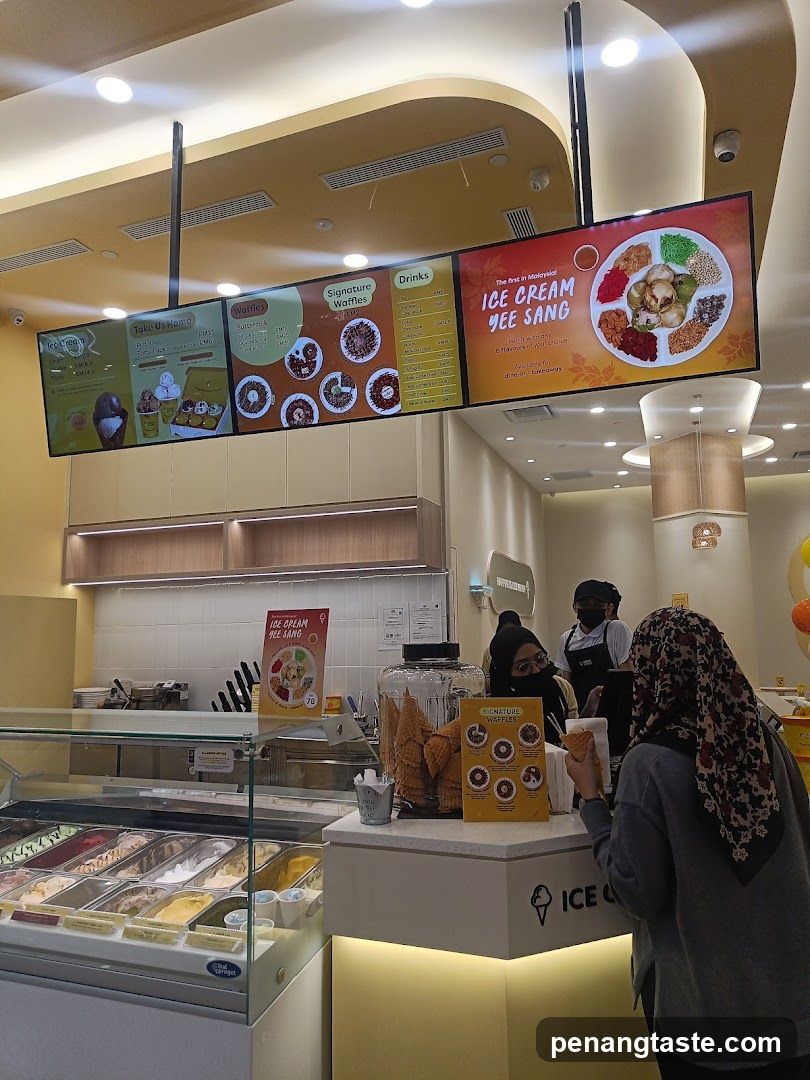 Ice Cream Shop Interior
