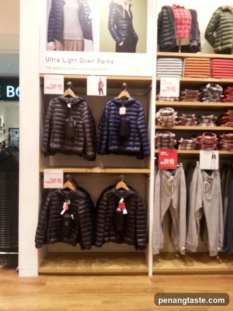 Ultra Light Down Parka Display