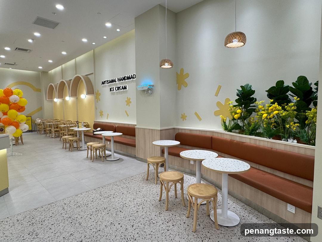 Ice Cream Shop Interior