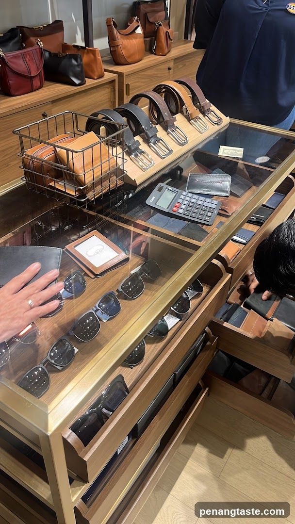 Accessory Store Interior Display