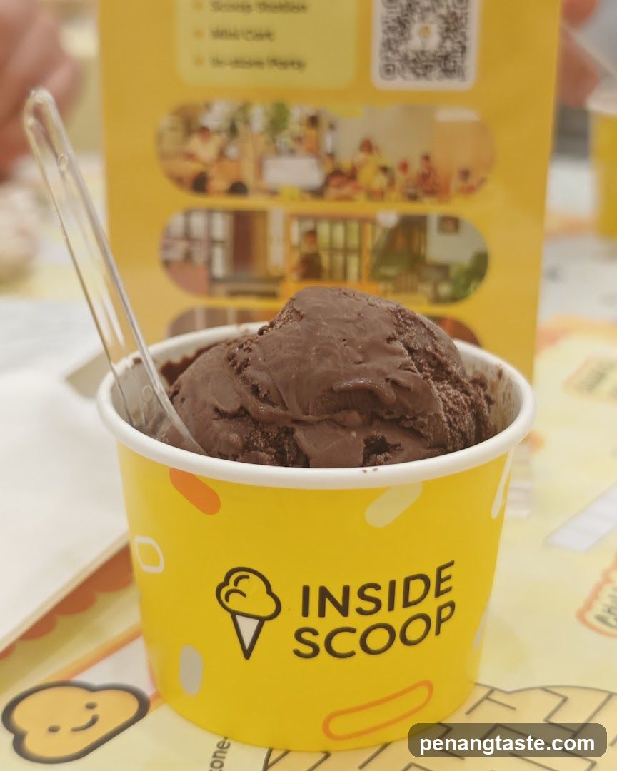 Inside Scoop Ice Cream Cup
