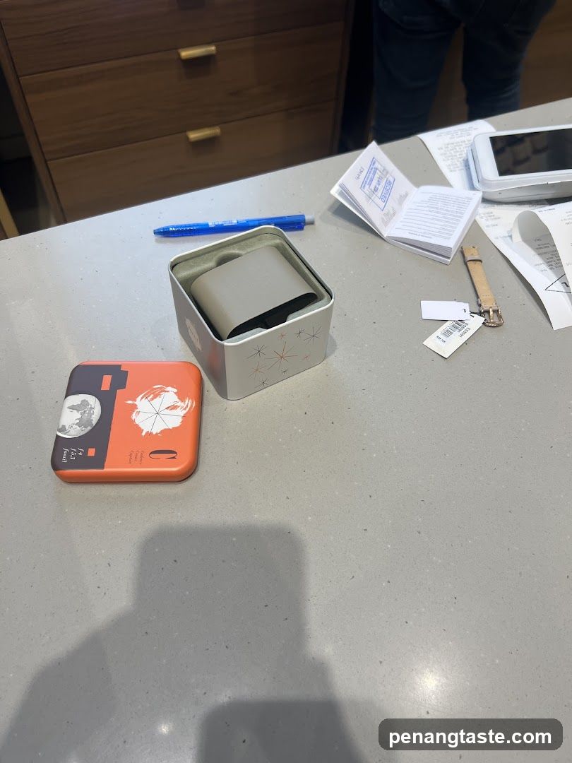 Product Display on Counter
