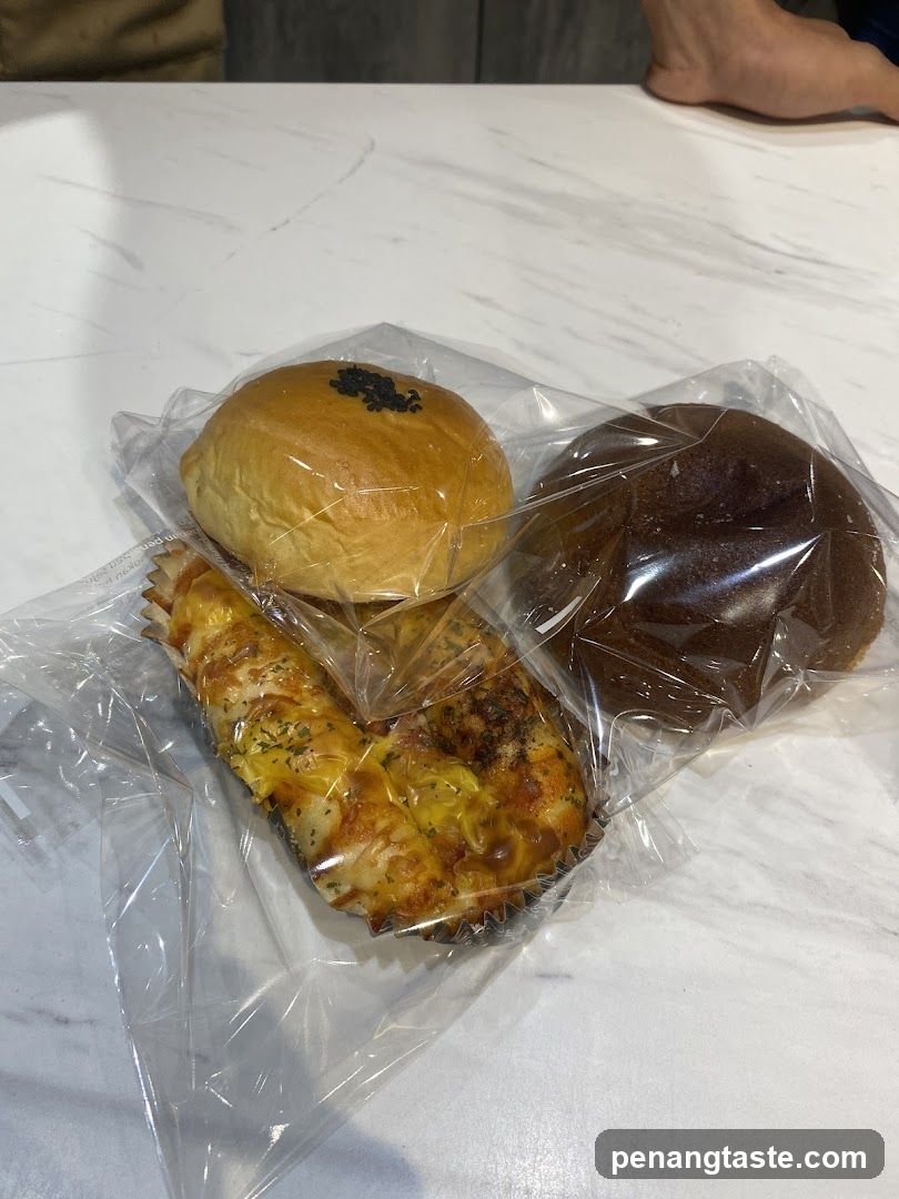Packaged Pastries on Table