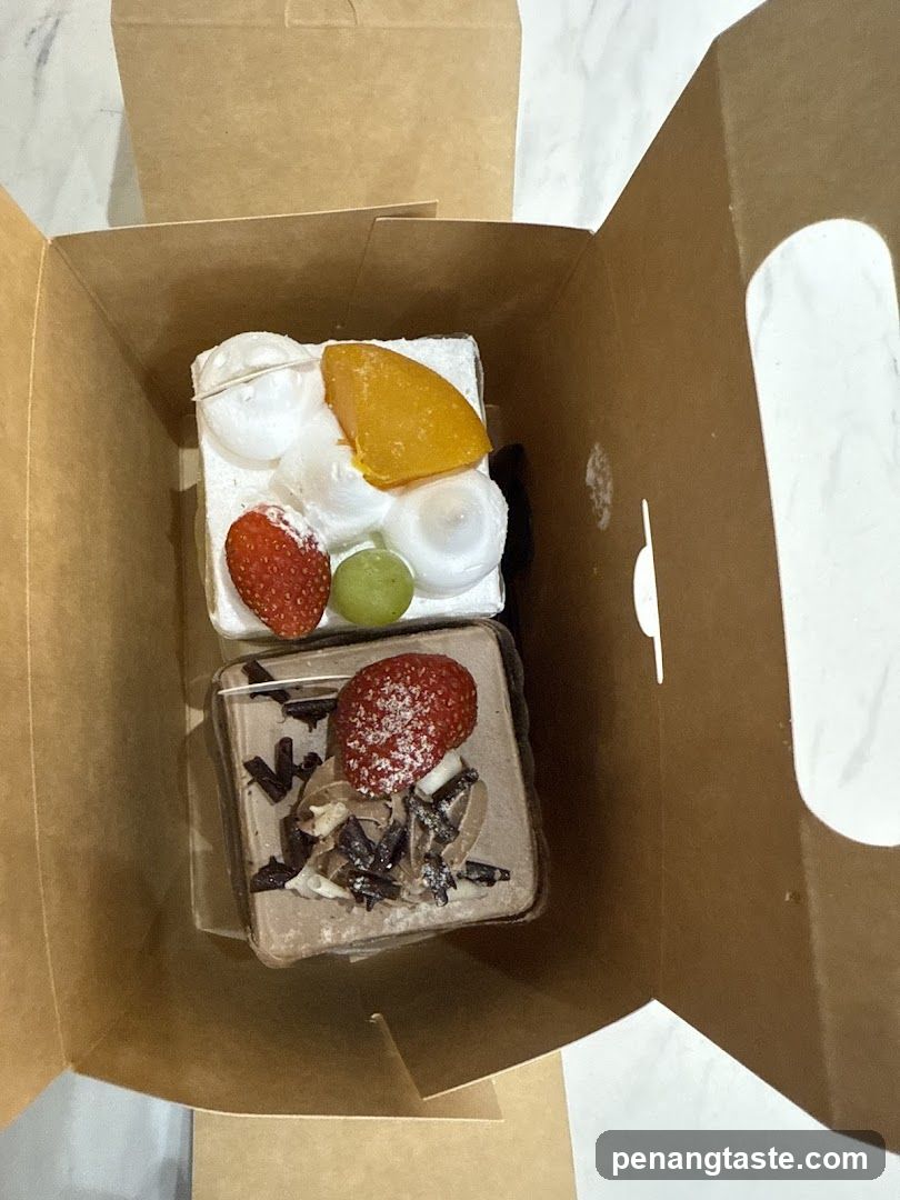 Dessert Box with Cakes