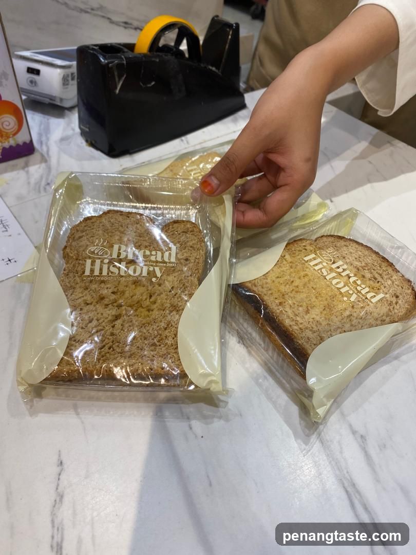 Bread Packaging Display