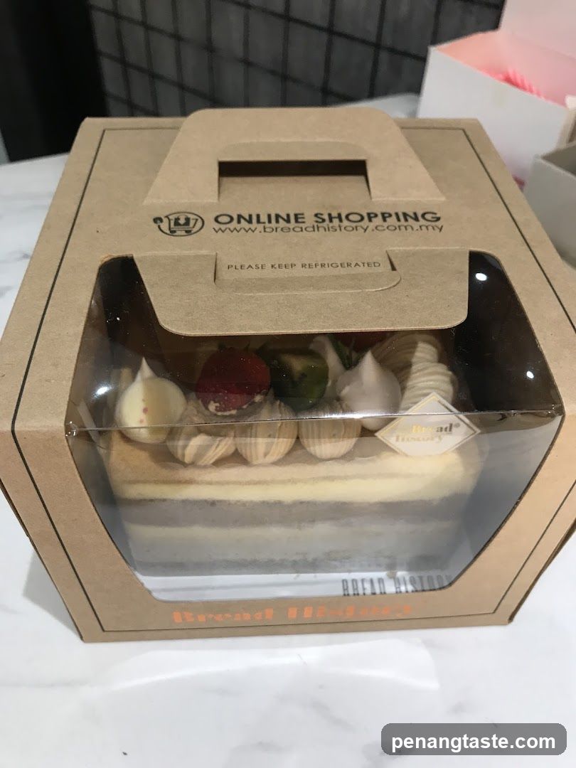 Bread History Cake Box