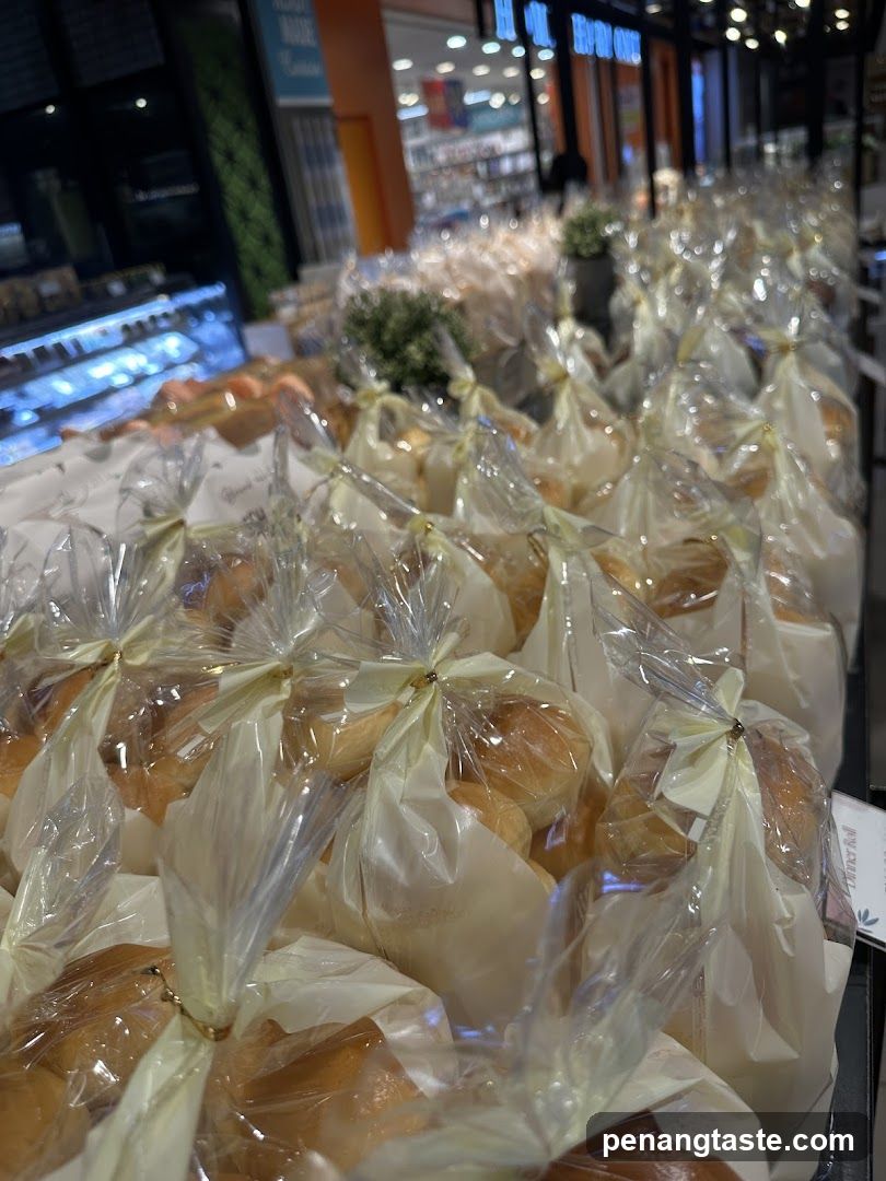 Bread Display in Store