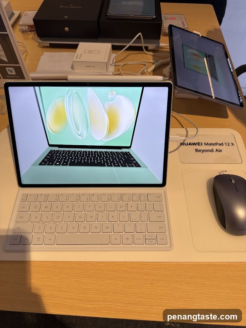 Huawei MatePad 12 X display setup