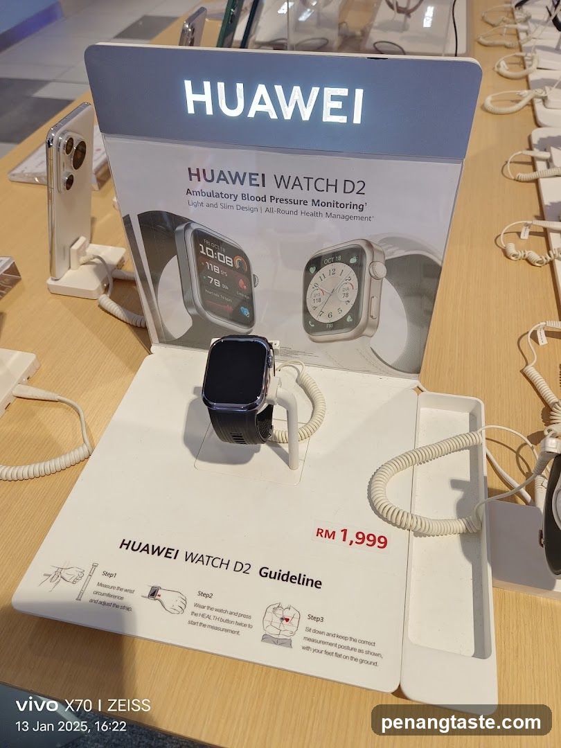 Huawei Watch D2 Display