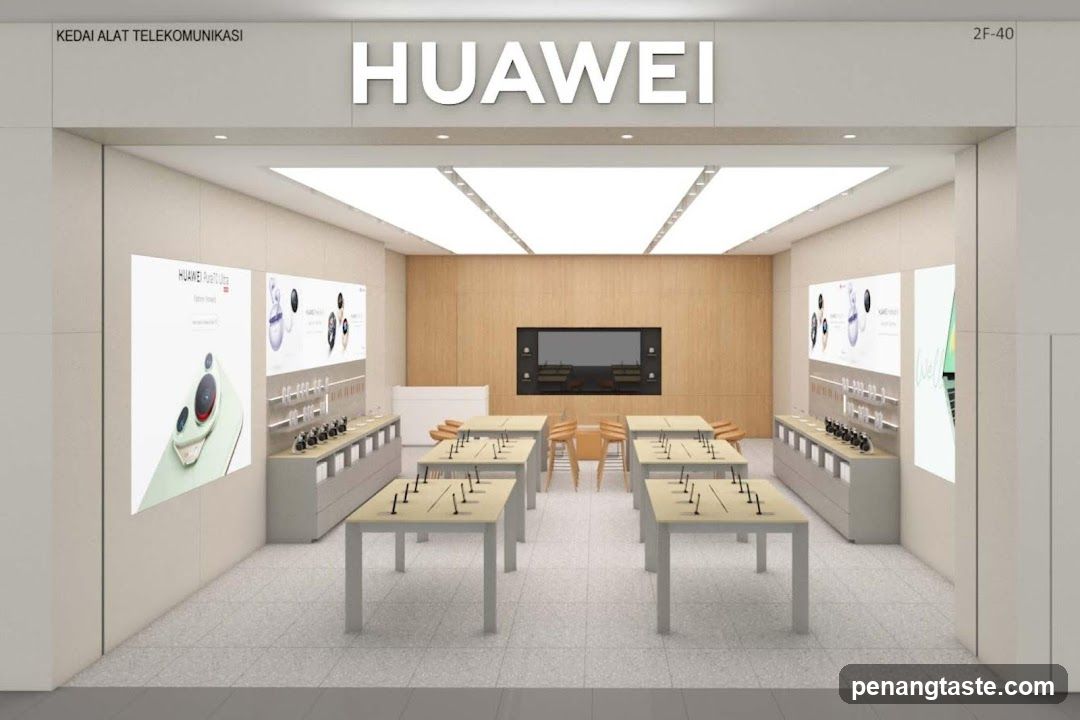Huawei Store Interior