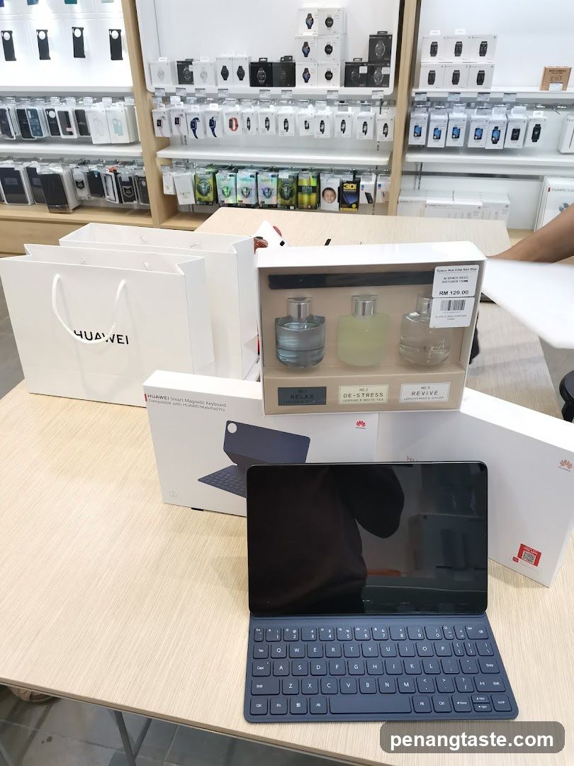 Electronics Store Interior Display