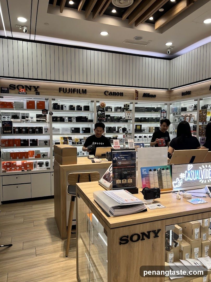 Electronics Store Interior