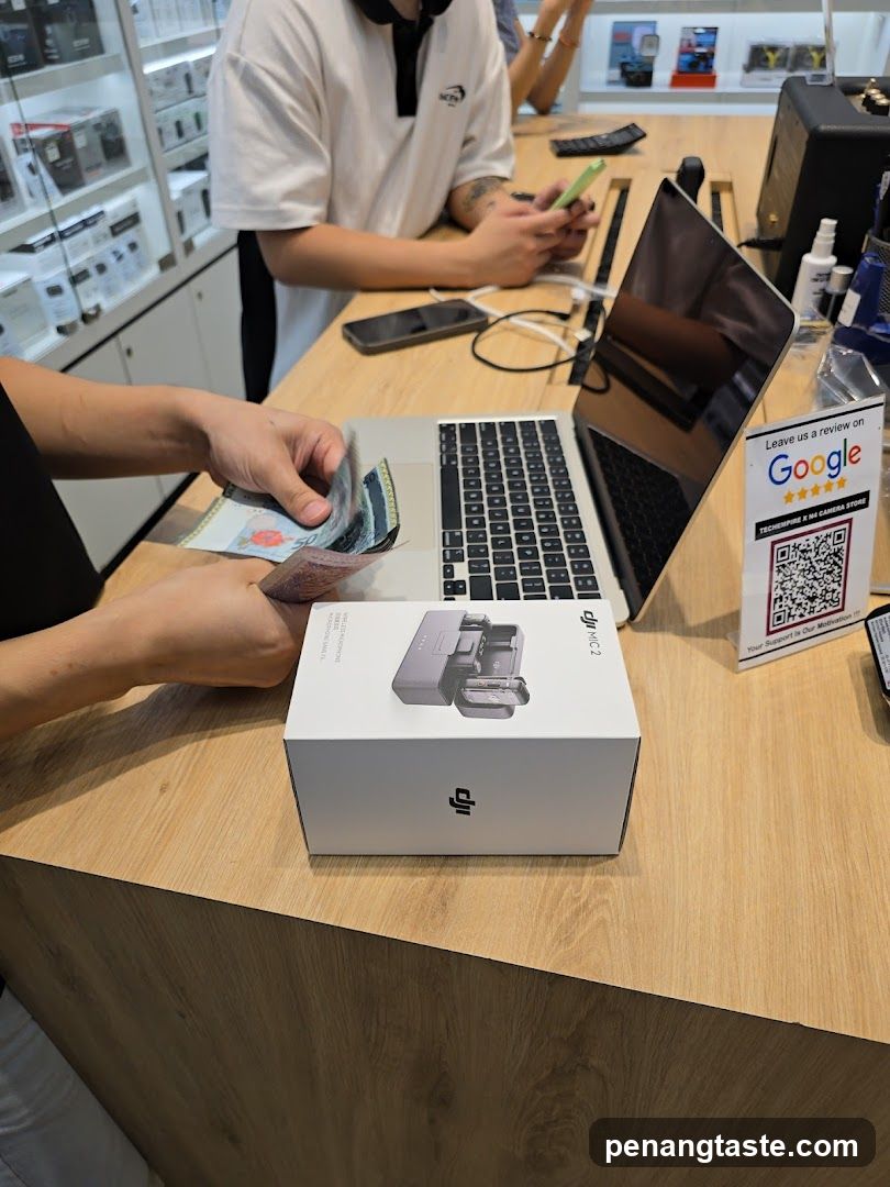 DJI O3 Air Unit Box on Counter