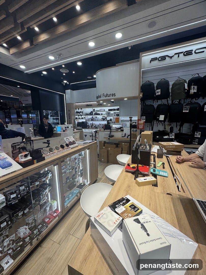 Electronics Store Interior