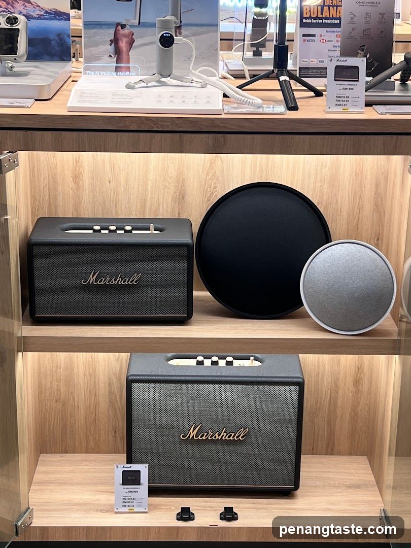 Marshall Speaker Display