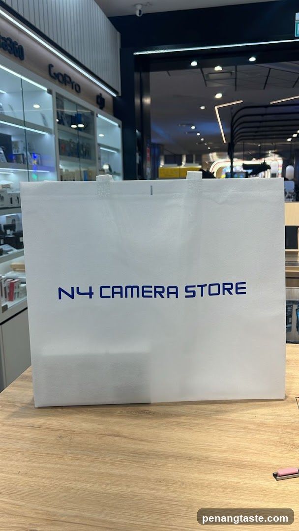 N4 Camera Store Shopping Bag