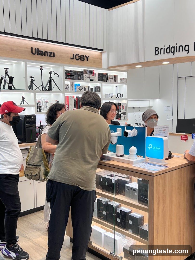 Electronics Store Interior