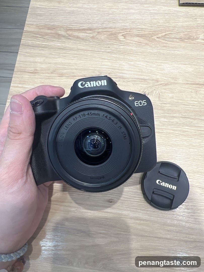 Canon Camera with Lens