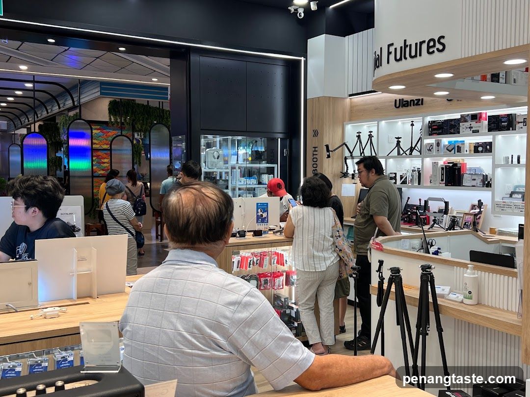 Electronics Store Interior