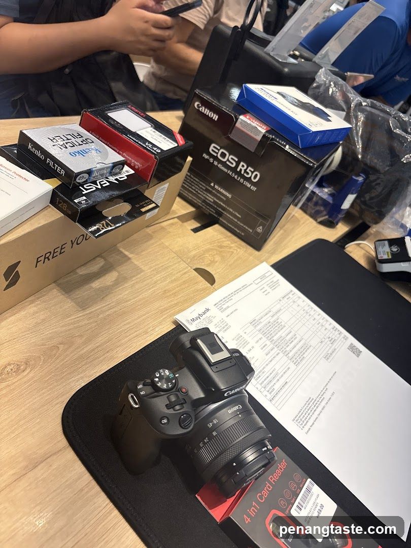 Camera Gear Display